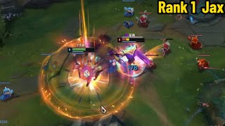 Rank 1 Jax How Challenger Jax Destroys Grandmaster KSante [upl. by Leola]