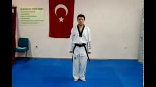 Taekwondo sarı yeşil kuşak poomse [upl. by Inohs]