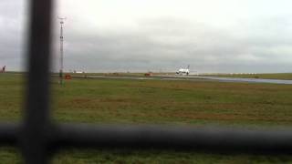 PIA A310 bad landing Leeds [upl. by Ainotahs]