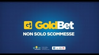 Spot GoldBet  Non solo scommesse [upl. by Rasla]