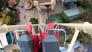 Cobra Rollercoaster LastRow Onride Video Conny Land Lipperswil 2020 [upl. by Olav]