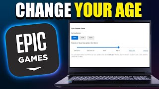 How To Change Age On Epic Games  Updated 2024 [upl. by Ened]