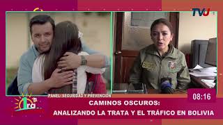 Panel Seguridad y Prevención  Caminos Oscuros Analizando la Trata y el Tráfico en Bolivia [upl. by Adyan]