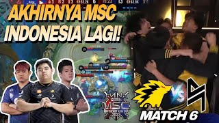 CONGRATULATION ONIC  GILA MERINDING GW COK  ONIC VS BLACKLIST MATCH 6  MSC 2023 [upl. by Nwotna]