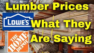 Lumber Prices in 2024 What Lowes and The Home Depot are Saying [upl. by Initirb]