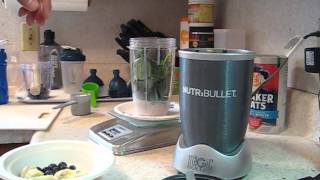 How to Make Protein Shake in Nutribullet Blender [upl. by Elyr]