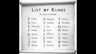 The Elder Futharc How to Correctly Pronounce the Runes [upl. by Gan]