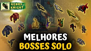 TIBIA BOSSES 38 MELHORES BOSSES DIÁRIOS SOLO KNIGHT [upl. by Ydnyc354]