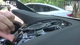 BMW G30 CENTER SPEAKER REMOVAL 센터스피커 교체 DIY HOW TO [upl. by Adnicul]