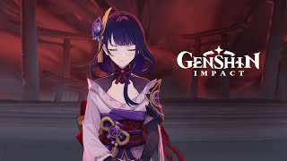 Character Teaser  quotRaiden Shogun Nightmarequot  Genshin Impact [upl. by Oetomit]