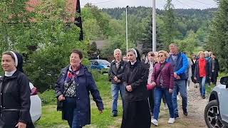 wejście procesji błagalnej oraz nabożeństwo majowe [upl. by Sue]