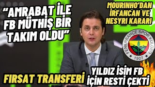 Fenerbahçe Fırsat Transferi ile Bombayı PatlatacakErbatur ErgenekonFB Transfer Haberleri [upl. by Sitoiganap]