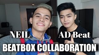 AD BEAT amp NEIL  1st Beatbox Collaboration [upl. by Etam]