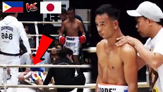 🔥LATEST FIGHT  INOUE STRETCHER ANG INABOT SA PINOY  ARNOLD GARDE VS YUGA INOUE [upl. by Clabo]