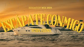 Escápate Conmigo LetraLyrics  Wisin Ozuna  Reggaeton 2024 [upl. by Ecirad]