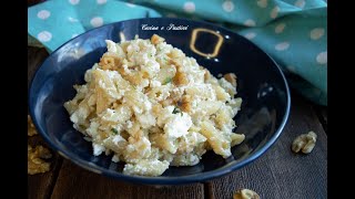 Pasta con ricotta e noci [upl. by Eelarac]