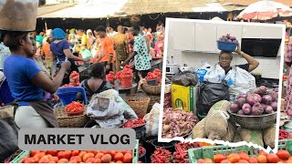 PORTHARCOURT MARKET VLOG  CURRENT PRICES OF FOODSTUFFS IN NIGERIA MARKET  OIL MILL MARKET [upl. by Betz]