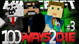 SSUNDEE  Minecraft 100 Ways To Die Cinnamon Challenge 3  CRUNDEE [upl. by Bird76]