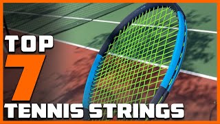 Best Tennis Strings Top Picks for 2024 [upl. by Nairb]