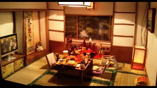 DIY Miniature Traditional Japanese hotel 木製ミニチュア旅館 [upl. by Ettenna812]