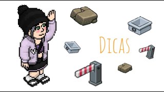 Habblet  Melhores mobis pra usar em construções  HABBO [upl. by Nosraep]