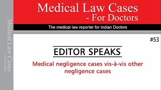 Medical Law Cases For Doctors  Editor Speaks Ep 53  MedLegal Learnings For Healthcare Providers [upl. by Dichy]