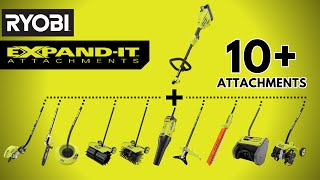 The RYOBI EXPANDIT Attachment System EXPLAINED  RYOBI Tools 101 [upl. by Alvie920]