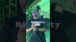 Midnasty Kusgan Live “Homecourt” midnasty theworldisforthebravest [upl. by Lesya222]