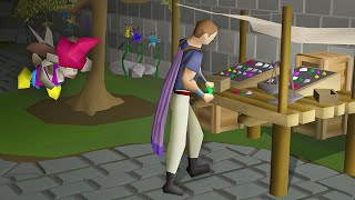 Thieving 40000 Gem Stalls for this  Xtreme Onechunk Ironman 23 [upl. by Anatak]