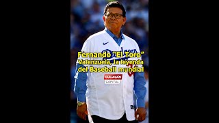 DEP Fernando quotEl toroquot Valenzuela leyenda del baseball deportes baseball dodgers mexico [upl. by Marja]