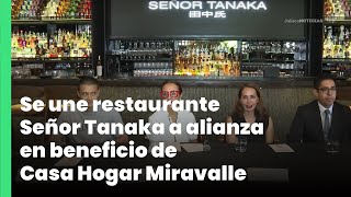 Se une restaurante Señor Tanaka a alianza en beneficio de Casa Hogar Miravalle  Jalisco Noticias [upl. by Ainerbas]