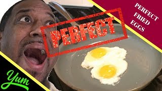 How to Make the Perfect Fried Eggs EASILY Mastering fried eggs over medium [upl. by Acinomahs]