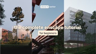 Enscape for beginners  creating architectural renders [upl. by Chesney]