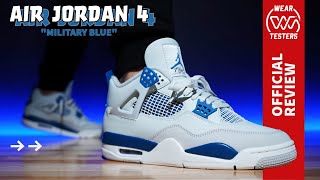 Air Jordan 4 Military Blue 2024 [upl. by Obeded]