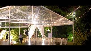 Garden Wedding Evening Function at Magic Mansion Colombo I Outdoor Wedding Venue I 2021 [upl. by Adiaj]