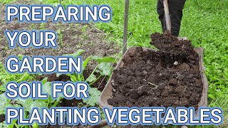 Preparing Your Garden Soil For Planting Vegetables palletwoodcamper [upl. by Rozina923]