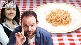 Linguine al pesto rosso  In cucina con Zelig [upl. by Eruza]