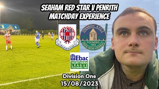 STAR studded performance  Seaham Red Star v Penrith 150823 [upl. by Ednutabab]