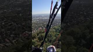 Take off at Óbuda Flight paragliderflight shorts [upl. by Solnit]