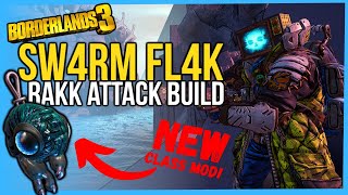 Rakk Attack Fl4k Build with New Class Mod Best Damage in Mayhem 4 Borderlands 3 [upl. by Yeldar343]