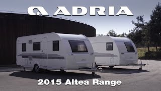 2015 Adria Altea Range Product video [upl. by Elitnahc]