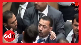 MP fires AK47 During Parliament Session in Jordan [upl. by Eseekram]