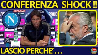 😨 VERONA NAPOLI 30  CONTE INFORMA NAPOLI IO SONO PRONTO A LASCIARE VOI FALSE PROMESSE CALCIO NEWS [upl. by Naid595]