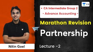 L2 Partnership  Marathon Revision  CA Intermediate  Nitin Goel [upl. by Aikrehs]