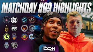 The Icon League  MATCHDAY 09 ALLE HIGHLIGHTS ⚽🔥 [upl. by Leeban]