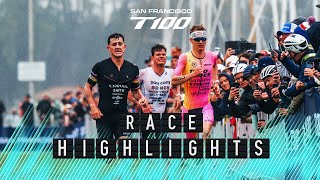 Race Highlights  2024 San Francisco T100  Mens amp Womens Races 📽 [upl. by Ellednahs]