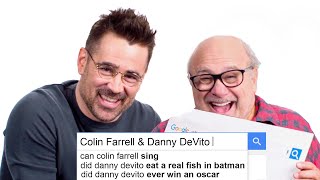 Colin Farrell amp Danny DeVito Answer the Webs Most Searched Questions  WIRED [upl. by Norraa590]