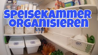 Abstellraum  Speisekammer organisieren Tipps amp Hacks Aufbewahrung Vorräte Die Siwuchins [upl. by Barra]