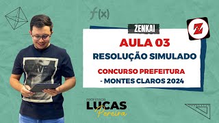 🔴 Resolvendo Simulado Matemática para o Concurso banca CotecFadenor Pref de Montes Claros 2024 🔴 [upl. by Bagley]