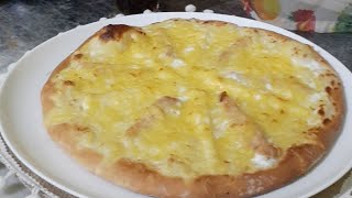 اروع بيتزا بالصلصة البيضاء pizza boisée [upl. by Beckerman]